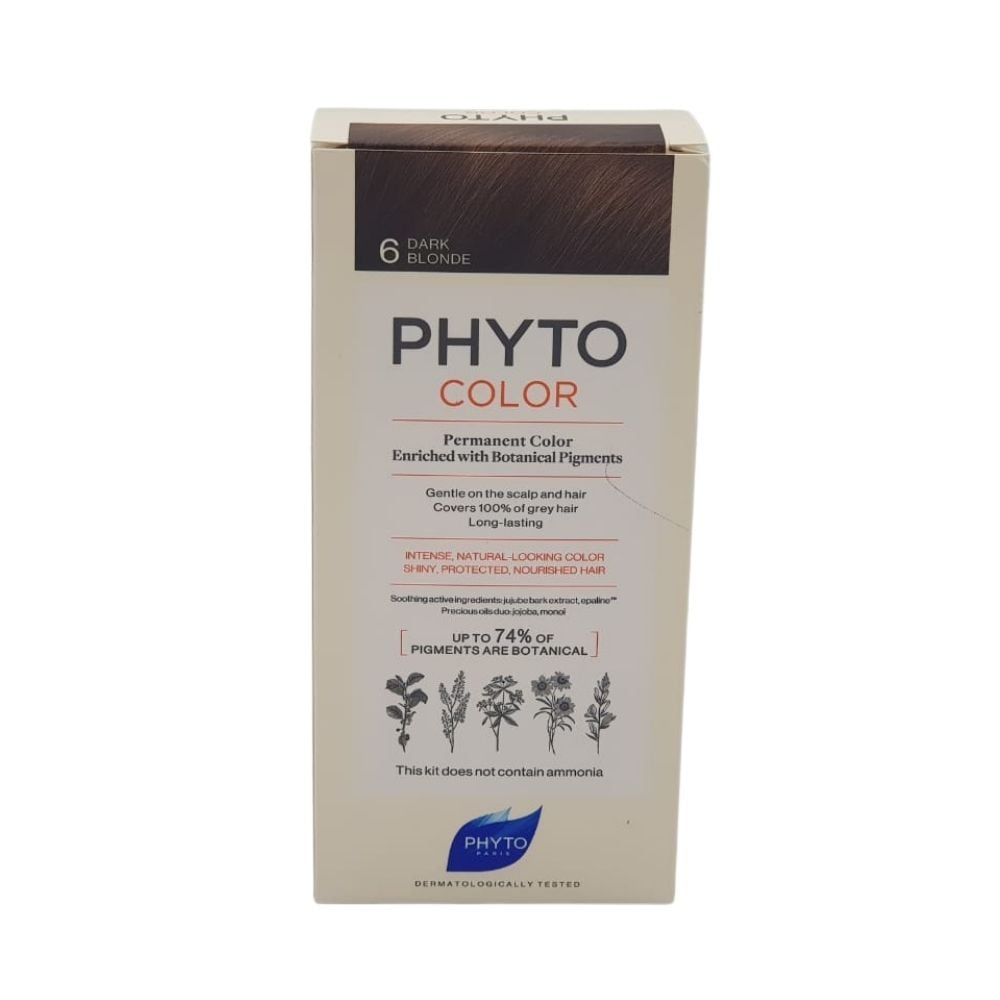 Phyto Color Permanent - 6 Dark Blonde 